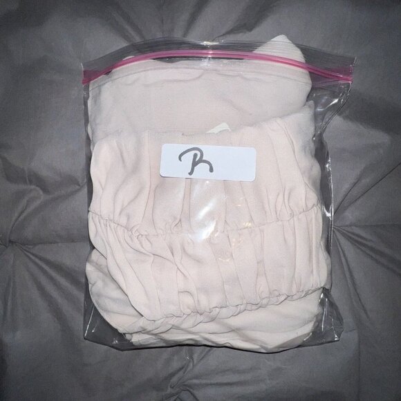 SHOW ME YOUR MUMU Dress Women Size XS BONBON STRAPLESS Maxi Flowy Blush Pink New - Picture 12 of 13